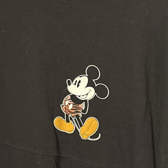 Walt Disney World Animal Kingdom spirit jersey black leopard print Size XS - Picture 3 of 7